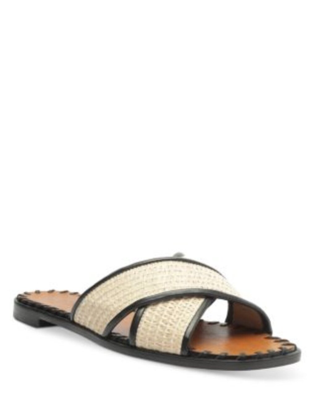 NWT SCHUTZ Alita Slip On Crisscross Slide Sandals